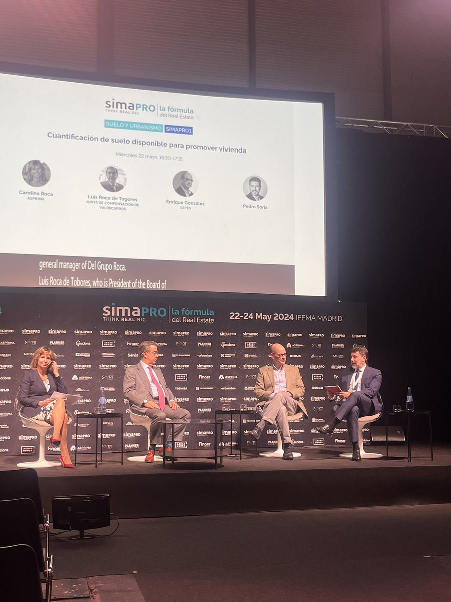 MValdecarros's tweet image. Luis Roca de Togores explica cómo @MValdecarros ayudará a resolver el problema de acceso a la vivienda incrementando la oferta y generando competencia en el propio suelo. Madrid será el centro neurálgico de la vivienda accesible durante los próximos años.@simaexpo #simapro