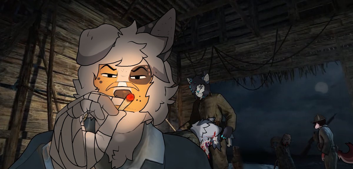 Furry smoking a cigarette… aesthetic asf… 
Art <a href="/Weednumber2/">Weednumber</a>