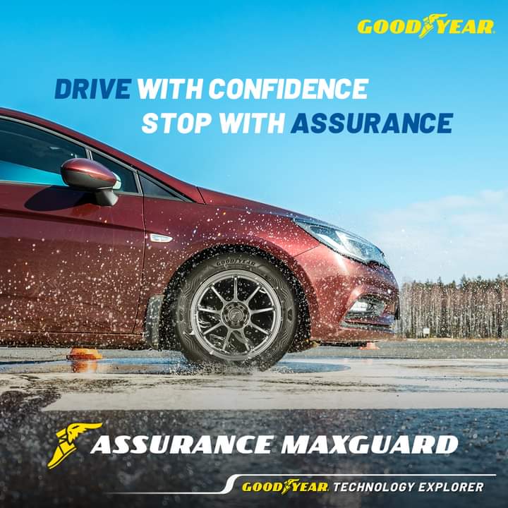 Tyreworldplg's tweet image. Goodyear Assurance MaxGuard tires—your ultimate companion on the road. Explore advanced ActiveGrip and DuraGuard technologies for enhanced protection and performance.
#Goodyear #AssuranceMaxGuard #TechnologyExplorer #TireTech #GoodyearIndia #tyreworldpalghar