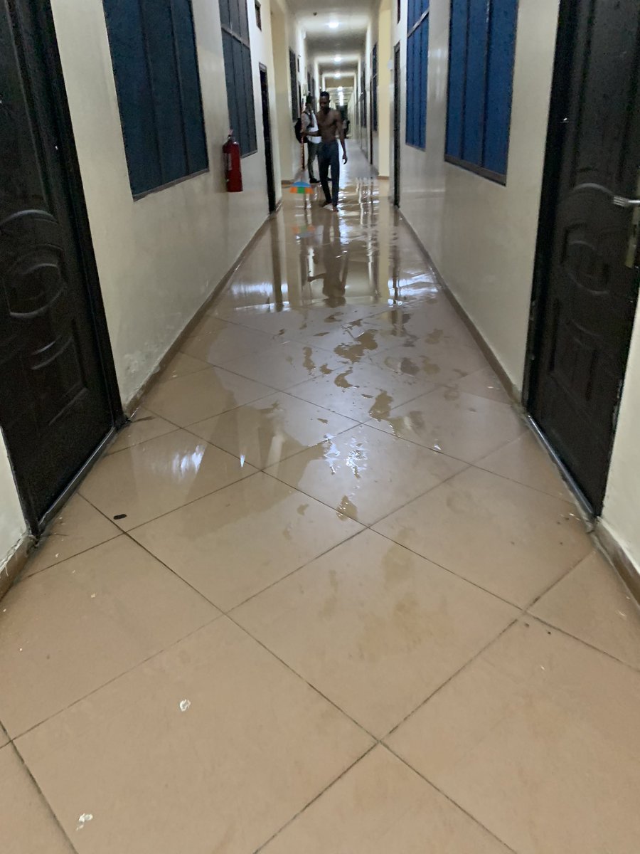 📍📍JUST IN📍📍 This is the situation at the University of Ghana’s Diaspora Halls which were recently renovated with an alleged $16m for the African Games a few months ago. $16m for renovation❓💔