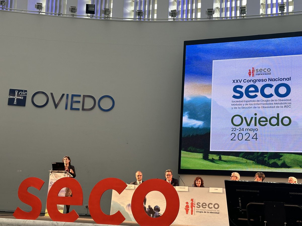 Nuestra compañera del #HPB, la Dra. Carmen Bernardo, participando en la #SECO2024 👏🏻 #Obesidad y #trasplante <a href="/SETrasplante/">SETrasplante</a> <a href="/aec_obesidad/">AEC-SECO</a> <a href="/obesidadSECO/">Sociedad Española de Cirugía de la Obesidad</a> <a href="/TrasplanteAEC/">AEC-Trasplante</a> <a href="/HUCA_Asturias/">@HUCA</a>