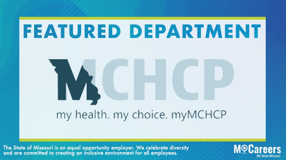 #FeaturedDepartment - Learn more about the Missouri Consolidated Health Care Plan (MCHCP) and see what they have to offer at: mocareers.mo.gov/hiretrue/mo/co…

#hireMOtalent #WeServeMO #MCHCP #HealthCare #Insurance #Retirees #Employees #Opportunities #ApplyToday