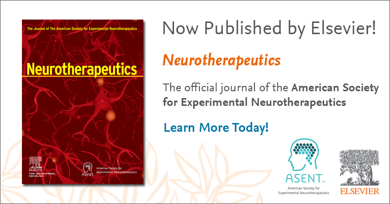 Discover more today! spkl.io/601142hif #Neurotherapeutics #ASENT #Neurology #Neuroscience