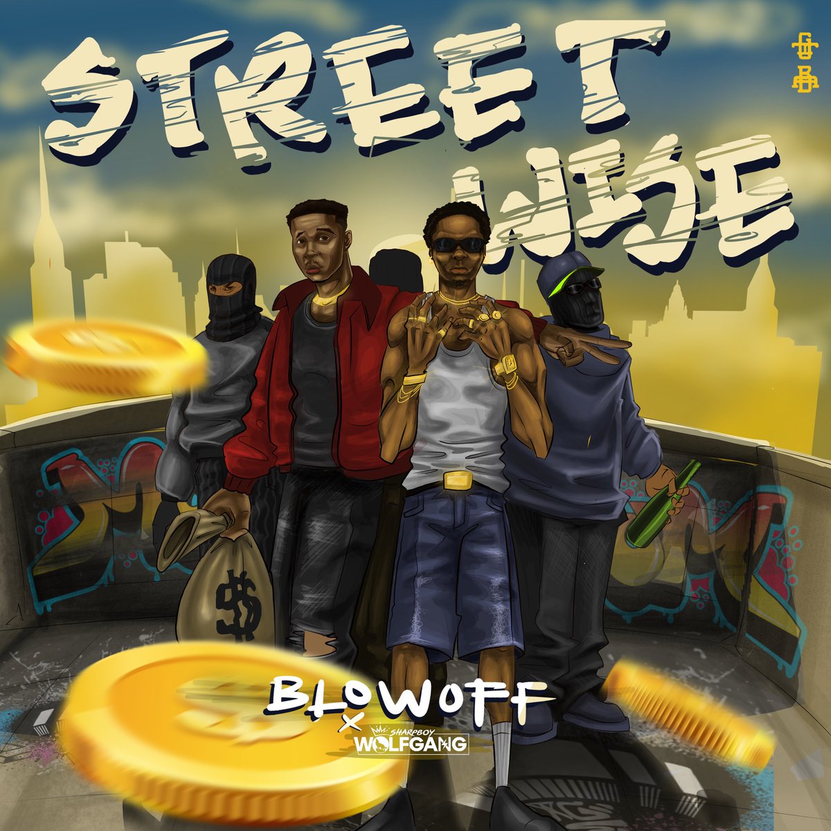 BoyBlowOff's tweet photo. It’s a new era for me and I’m starting off with my first single of the year “Street wise” . The single is of two versions, the second version(track1) featuring @Sharpboywolfgang is a refix of the first version(track2). Drops on 26th 💯. All love 💕 https://t.co/Ab9Ged5CT9