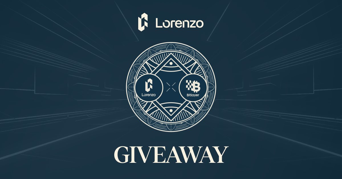 We’re hosting @BitlayerLabs for an AMA to cover our newly announced partnership, project updates, and more! 🎁 To celebrate, we’ve launched a giveaway—claim your NFT using this link: app.galxe.com/quest/LorenzoP… Set your reminder 👇 x.com/i/spaces/1OyJA…