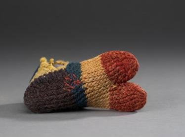 Child's sock.🧦🥰 4th - 5th century CE. Egyptian Coptic. From Al Fayūm, Egypt. Royal Ontario Museum. collections.rom.on.ca/objects/425107…