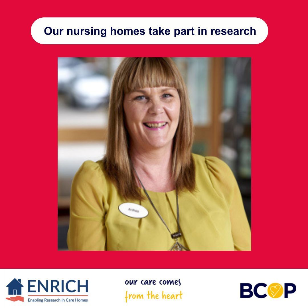 Anthea Reid, Manager at Robert Harvey House has been talking about her experiences of taking part in ENRICH Nursing Home Research. You can read the full case study here buff.ly/4dOhz06 #ENRICH #BCOP #DementiaActionWeek