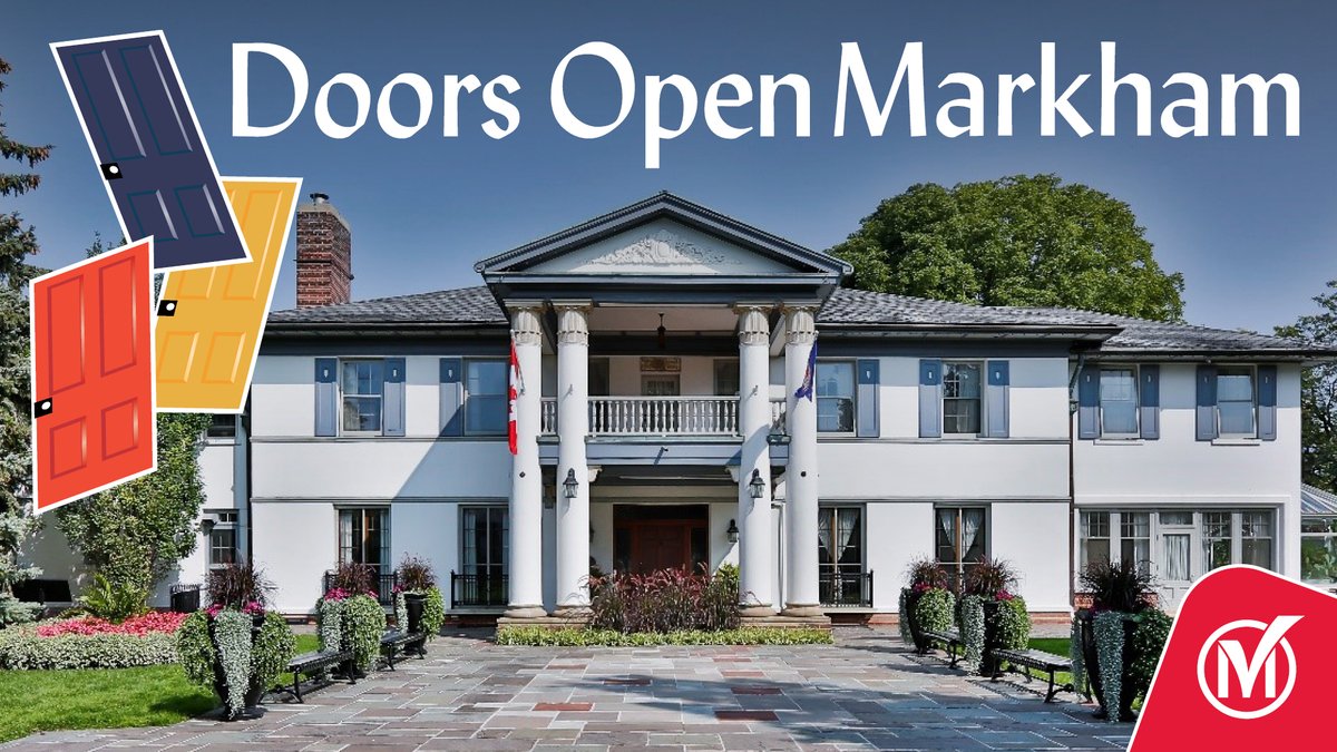 Doors Open Markham returns on June 8, 2024 from 10 AM to 5 PM! Featuring locations that are often not open to the public and offers you the opportunity to explore Markham’s unique and sometimes hidden architectural treasures. Plan your adventure, visit markham.ca/DoorsOpen