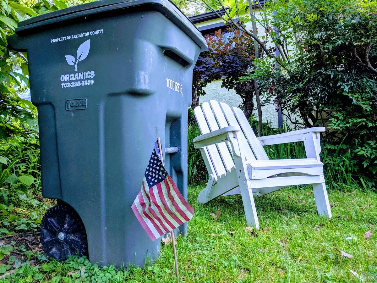 Regular Monday curbside collection on May 27, Memorial Day. County holiday schedule: arlingtonva.us/Government/Top…
