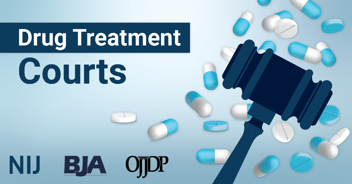 We updated our Drug Treatment Courts flyer for #TreatmentCourtMonth & @_ALLRISE_ #RISE24. It outlines research resources supported by @DOJBJA, @OJPOJJDP, and @OJPNIJ. Please check this out as we work to support and strengthen these critical courts:  ojp.gov/pdffiles1/nij/…