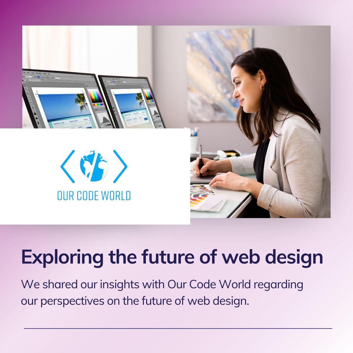 fullstackind's tweet image. We shared our insights with Our Code World regarding our perspectives on the future of web design: ourcodeworld.com/articles/read/… 
 
#pressrelease #innovation #webdesign #guildford #fullstackindustries