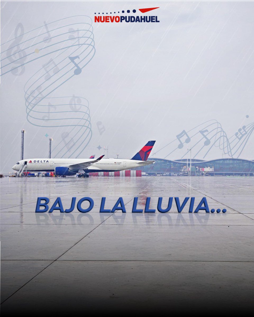 #BajoLaLLuvia ¿Cuál es tu canción favorita para estos días lluviosos? Aquí en el Aeropuerto de Santiago preparamos una playlist para que disfrutes mientras contemplas la lluvia, especialmente mientras esperas tu vuelo 🌧🫶🏽 open.spotify.com/playlist/1foAc…