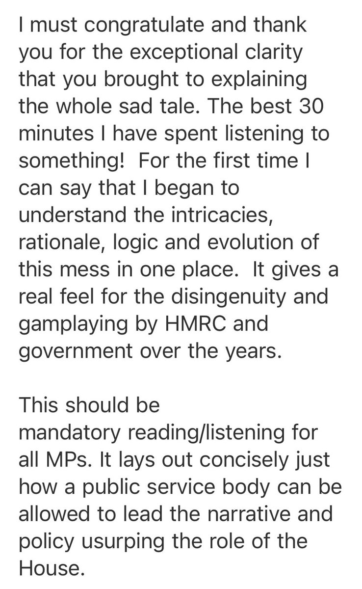 ArmadilloSupprt's tweet photo. Client feedback re the #LoanChargeScandal #taxingmatters Podcast with @RPCLaw 👇🏻. If you’re affected it’s just 36 minutes of your day; in the car, on the train etc. Share it with your MP. Don’t expect @LCAG_2019 to. They blocked us long ago! https://t.co/Efb3r84rGg