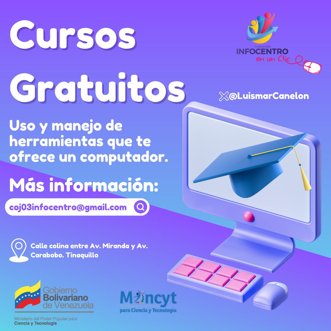 Infocentro COJ03 Cojedes tweet media