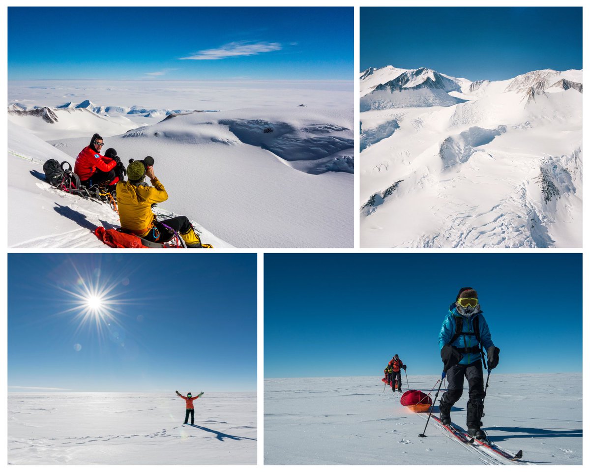 Embark on an Antarctic adventure of a lifetime: summit Mount Vinson, Antarctica's highest peak, and ski the Last Degree to the South Pole. Two epic achievements in one unforgettable trip! #AntarcticAdventure #MountVinsonSummit Photos: Iain Rudkin, Dylan Taylor, Christopher Michel