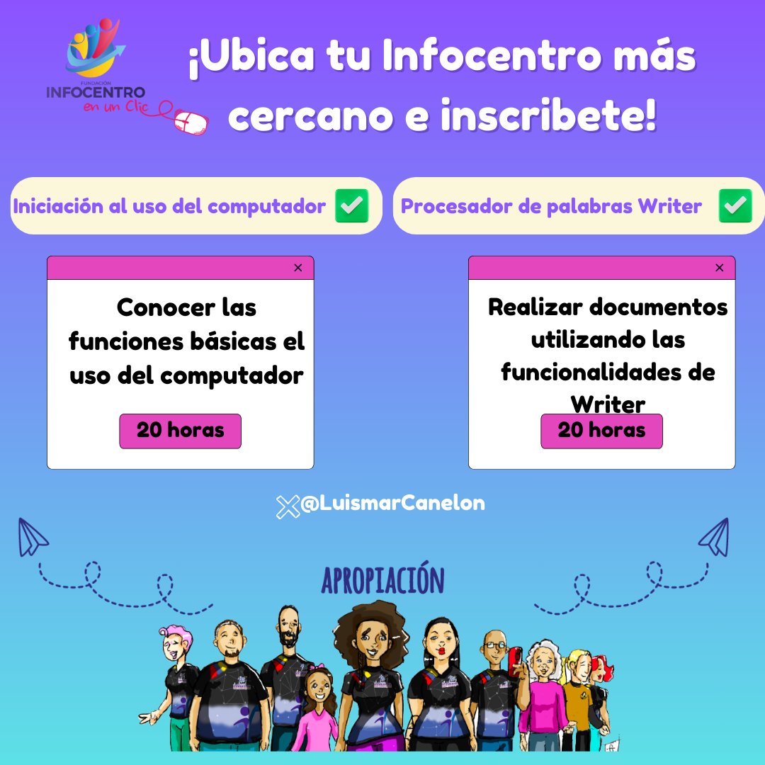 Infocentro COJ03 Cojedes tweet media