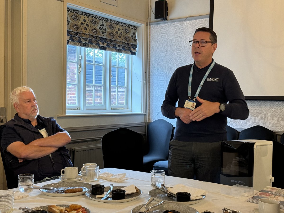 Our speaker this morning was Dave Naylor from Harvey Water Softners Ltd. For more information see here facebook.com/WealdenBusines… #tenterden