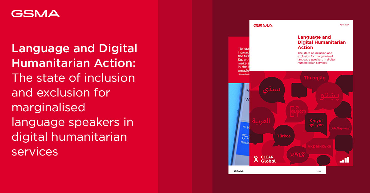 As digital services expand, minority language speakers are becoming more excluded. This report explores the language limitations of many digital #humanitarian services, leaving millions of crisis-affected people excluded. Find out more 👉 bit.ly/49ZMumT #UKAid