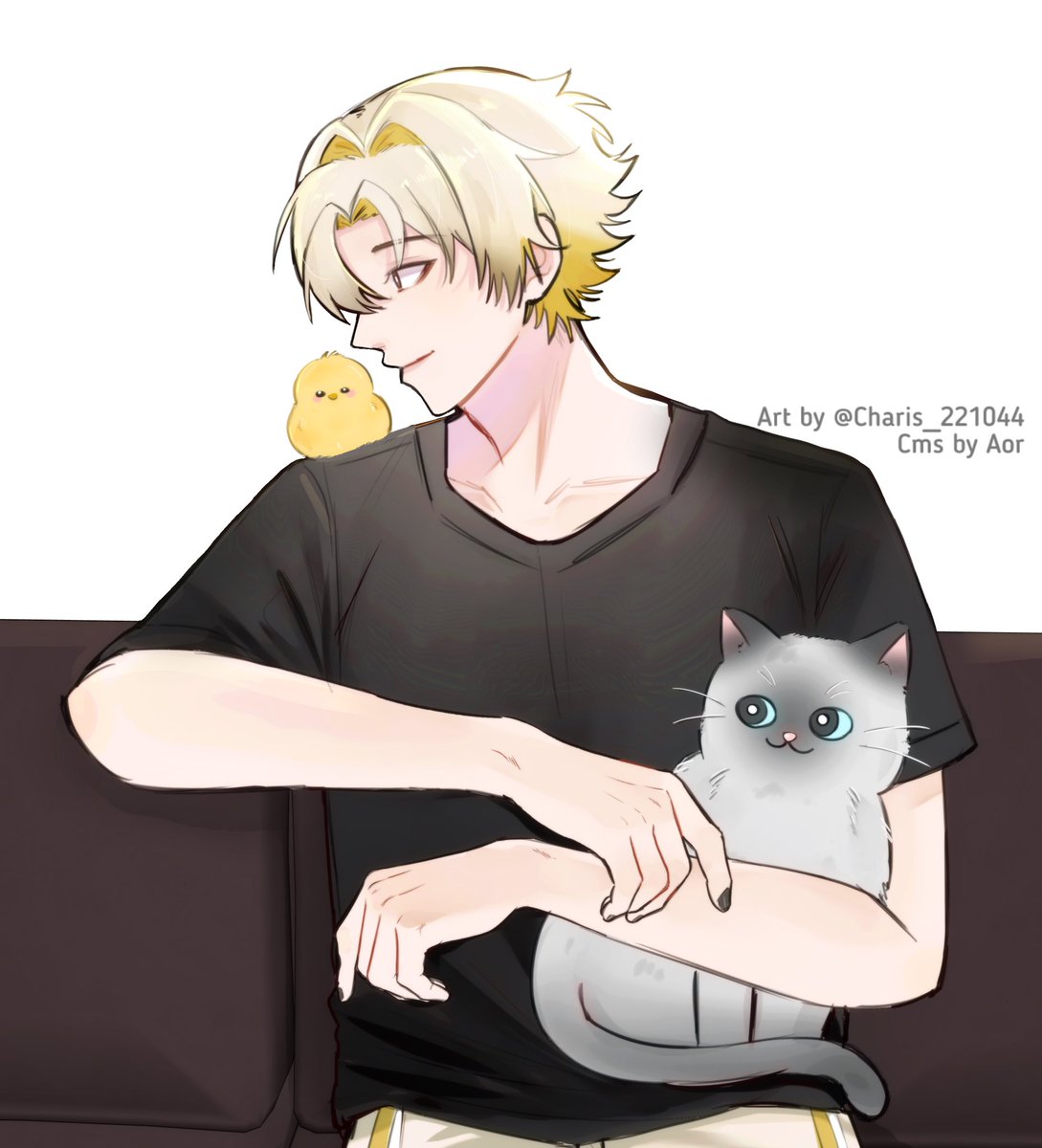 จุ๊เม๊าะ พี่เล่นกับโซฟีอยู่ #DacapoArt 

Art by <a href="/Charis_221044/">จ่ามุ (CMS OPEN ติดต่อที่ BSKY only )</a> 
Cms by Aor