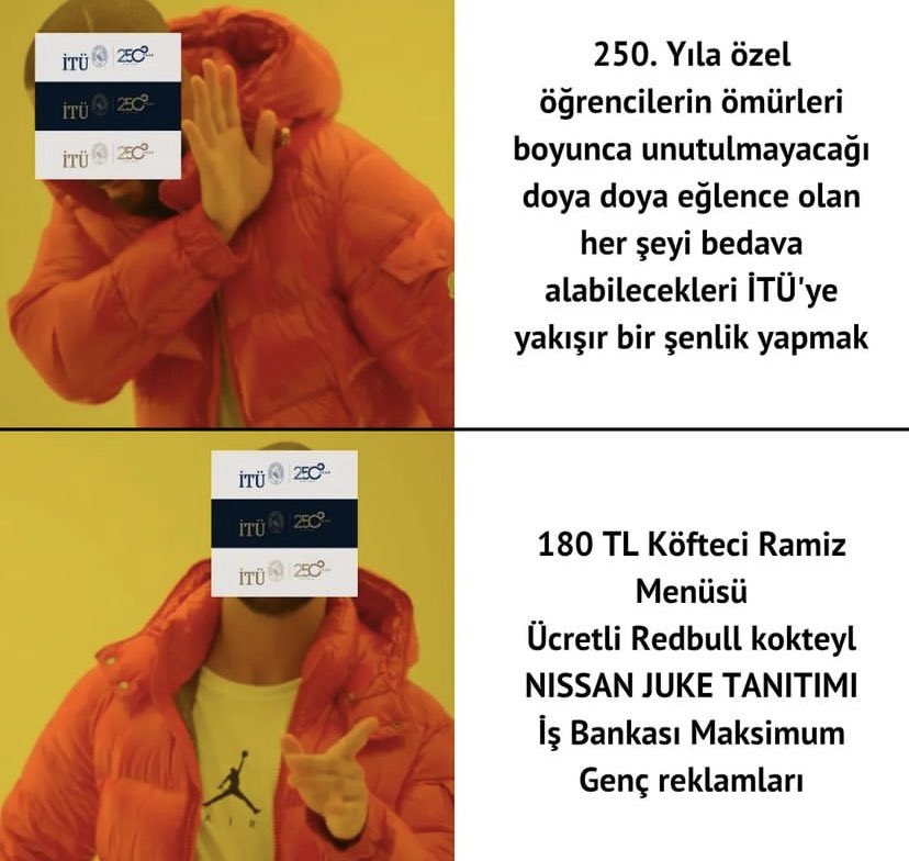 Daha önce yapılan etkinliklerde bile pek çok sponsor bulunurken 250. yıl gibi büyük bir konseptle gerçekleştirilen festivale sponsor bulmak çok da zor olmasa gerekti neyse ki itü1773’e ödediği ücretlerden bu durumlara alışkın olan İTÜ öğrencisi bu yükü de sırtlanır..