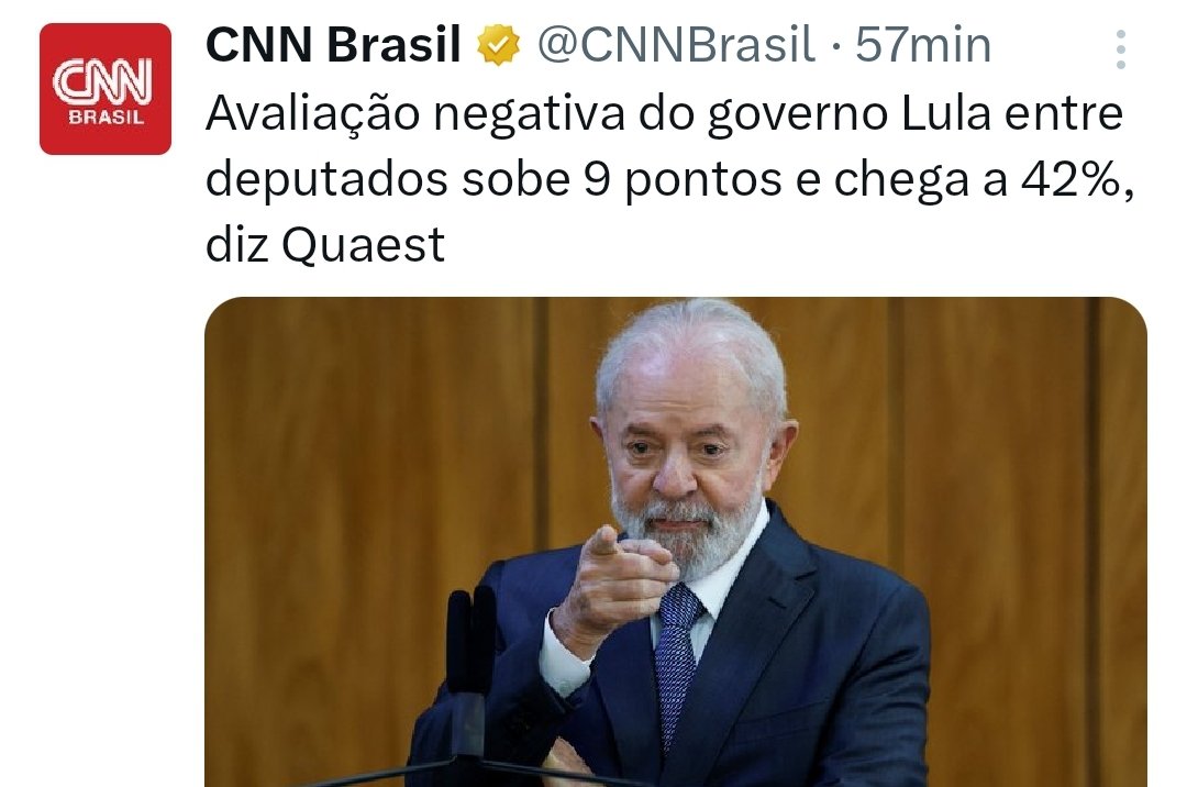 Chefe, não tem nada para atacar o Lula. Então contrata uma pesquisa com deputados de oposição.