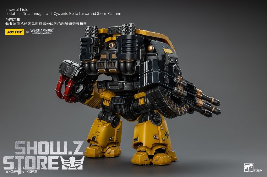 [Pre-Order] JoyToy Source 1/18 Warhammer The Horus Heresy Imperial Fists Leviathan Dreadnought with Cyclonic Melta Lance and Storm Cannon Material: ABS Height: 28.6cm / 11.26” Scale: 1/18 $152.99 Free Shipping - 👇links gundamit.store/JT9978 #actionfigure #modelkit #Gundamit