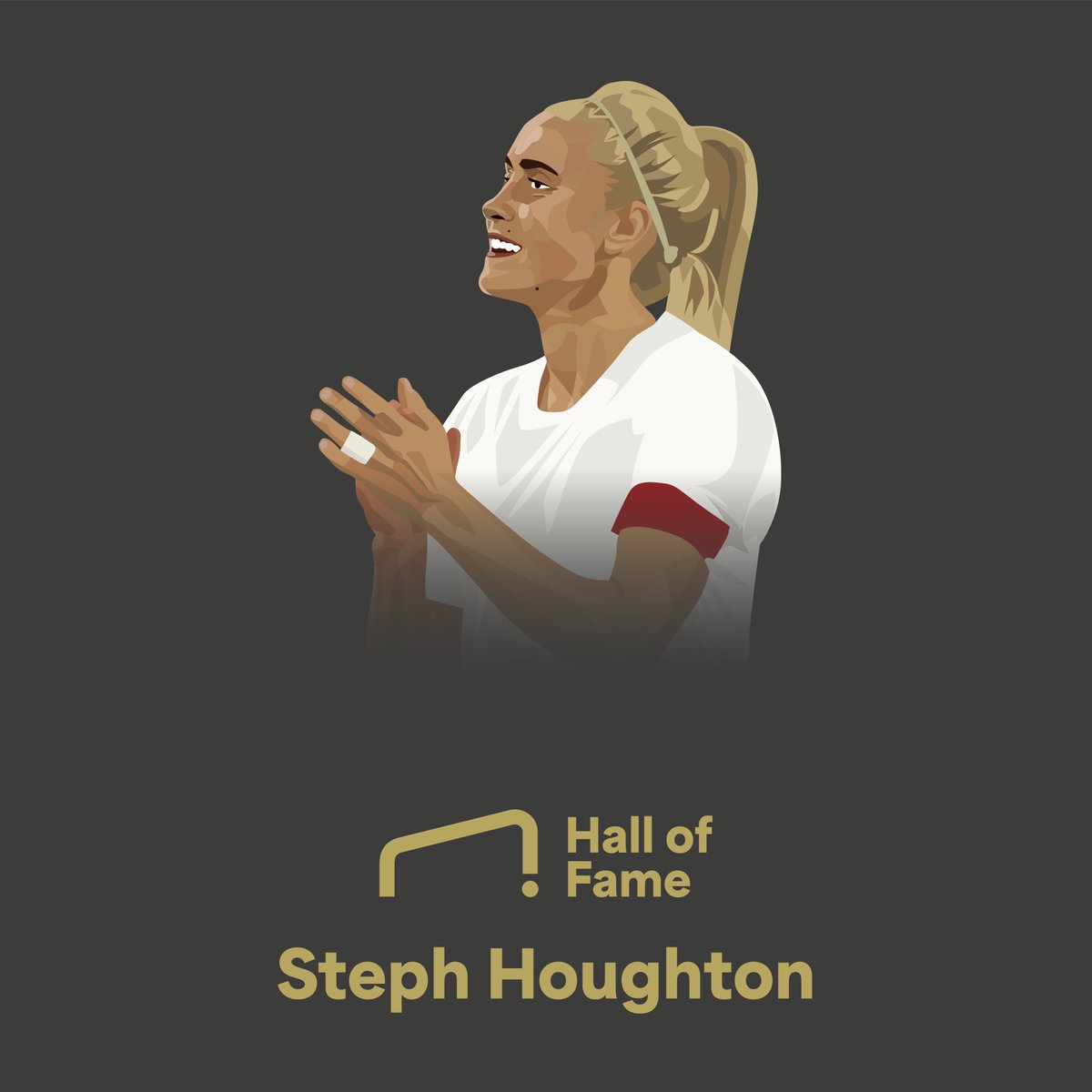 Steph Houghton will be inducted into National Football Museum Hall of Fame 🙌🏆