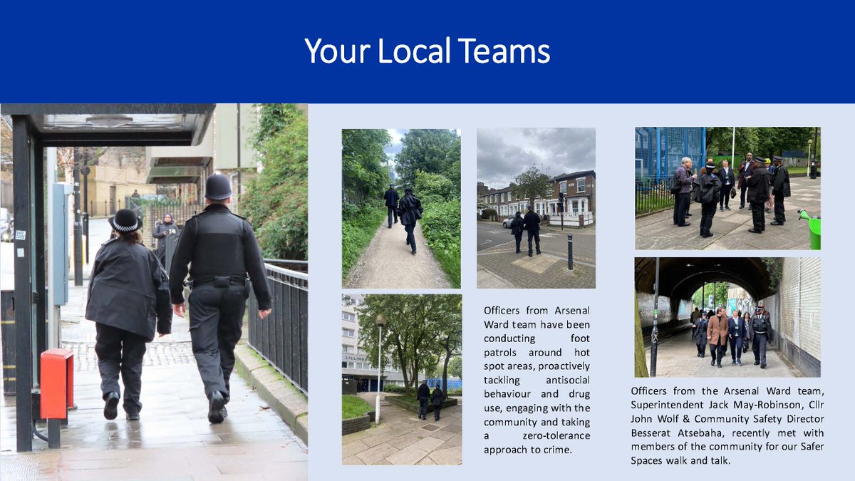 Your local Neighbourhood policing teams have been keeping busy across Islington. These are some highlights from our May newsletter.