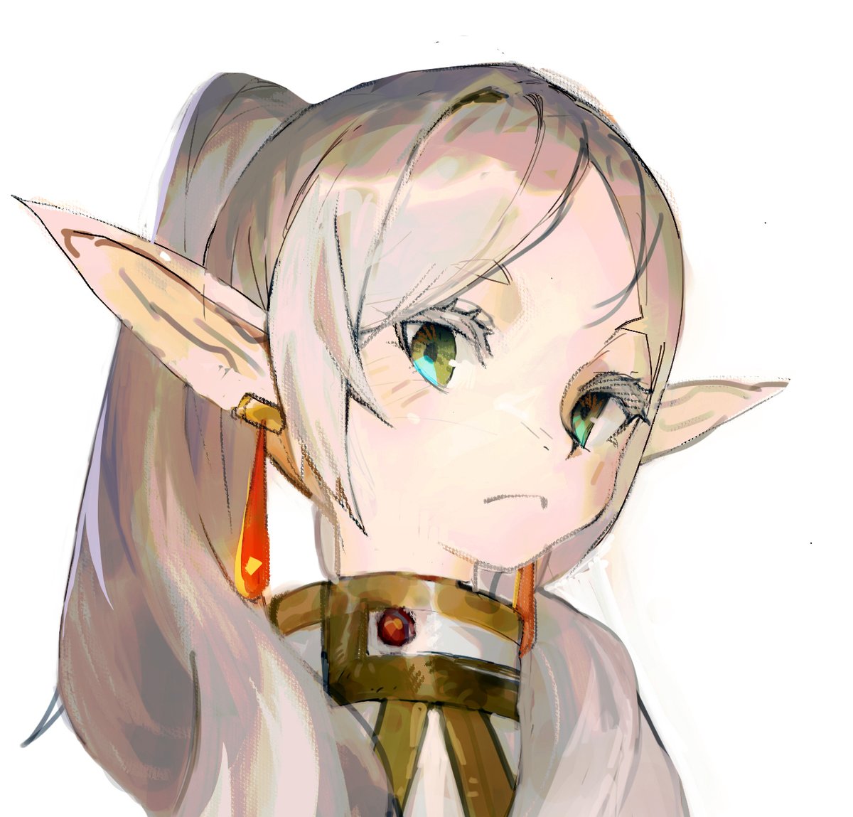 Moru_minjun's tweet image. #FrierenBeyondJourneysEnd #digitalart #葬送のフリーレン