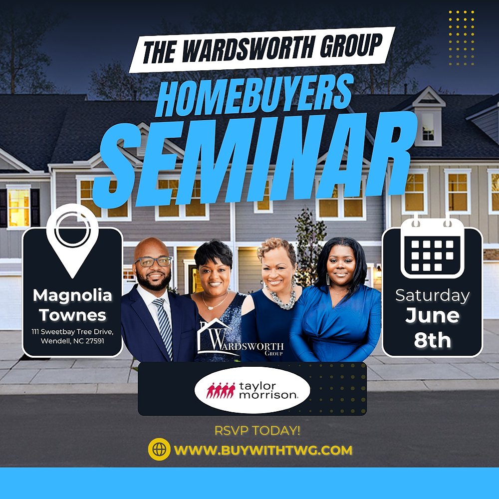 🏡 Join us at The Wardsworth Group Homebuyers Seminar at Magnolia Townes by Taylor Morrison! 🎉 Don't miss out on expert tips and insights for your home buying journey. Register now: hubs.li/Q02y130R0 #HomebuyersSeminar #WardsworthGroup #TaylorMorrison #MagnoliaTownes