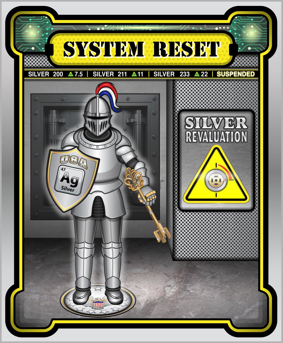 mothersilverape's tweet image. There is soon going to be a financial reset. You are going to need to hold precious metals to preserve your wealth. 
No one in government or your bank will explain this to you. Buy silver!
#SilversSqueeze
#SilverSpring