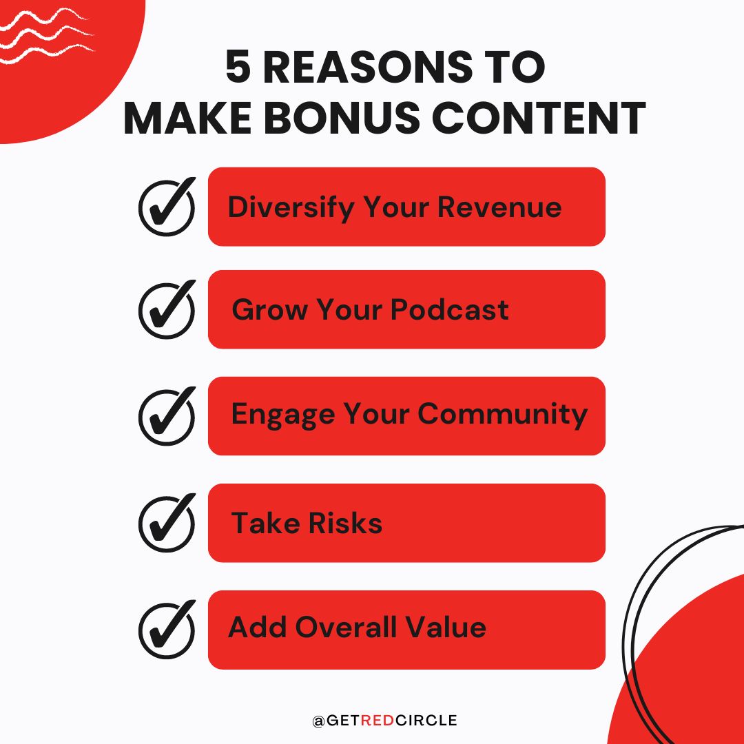 Bonus content creates a great amount of value that can help grow your podcast & connect better with your community. Learn why you should start creating bonus content today in our latest blog post: hubs.la/Q02y2PT60
#podcasting #bonuscontent #earnrevenue