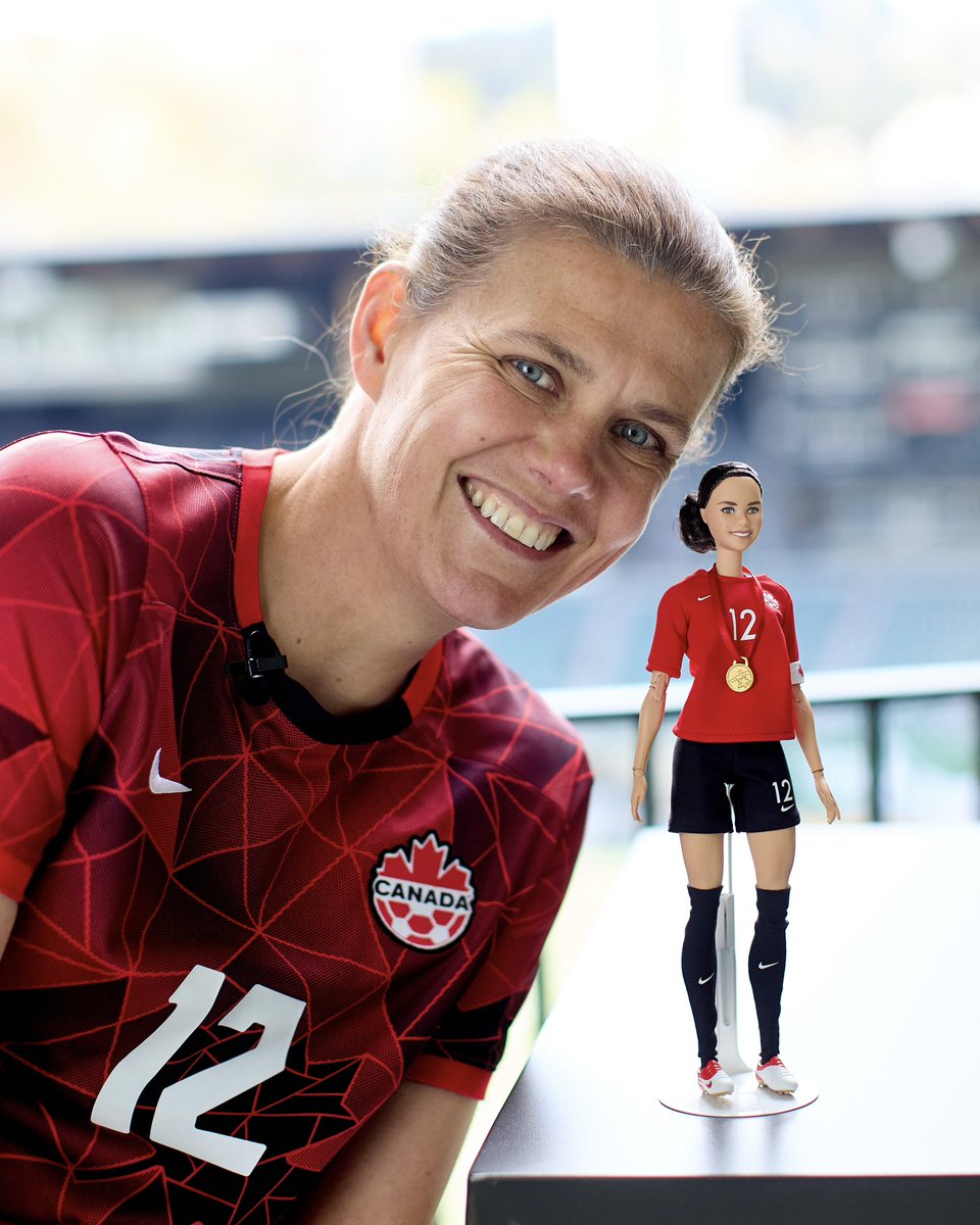 This Barbie is a football legend 🐐 Mattel have created a one-of-a-kind Barbie Doll for the Greatest Of All Time. Sinc, you’ve changed the game and you continue to inspire us! 💞 #BAONPDX x #Barbie x #YouCanBeAnything