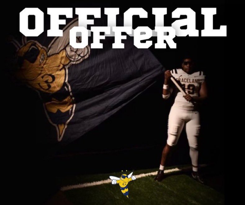 Jack Smith (@smithjack64) on Twitter photo After a great conversation with <a href="/coachjdowning62/">John Downing</a> I am blessed to say that I have received my first offer from <a href="/GracelandFB/">Graceland Football</a>
<a href="/CoachTrotter75/">Austin Trotter</a> @CoachDJStone <a href="/coacheaton1/">Scot Eaton</a> <a href="/McCunePLP/">Sean McCune</a> After a great conversation with <a href="/coachjdowning62/">John Downing</a> I am blessed to say that I have received my first offer from <a href="/GracelandFB/">Graceland Football</a>
<a href="/CoachTrotter75/">Austin Trotter</a> @CoachDJStone <a href="/coacheaton1/">Scot Eaton</a> <a href="/McCunePLP/">Sean McCune</a>