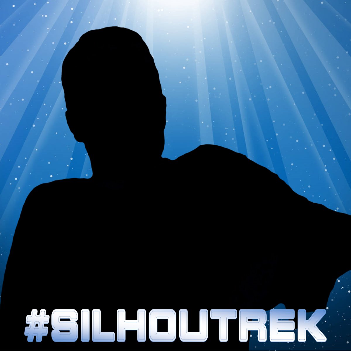 Here's #SILHOUTREK 9⃣ from a series or movie of #StarTrek. Guess who it is in the thread below. Note: If a character has been played by more than one actor then you will need to specify which actor. Please, please share!🖖