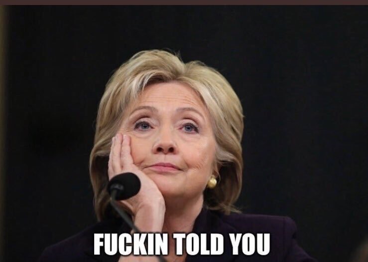 taradublinrocks's tweet photo. @JoyceWhiteVance Evergreen Hillary meme https://t.co/pKPaqWJTml