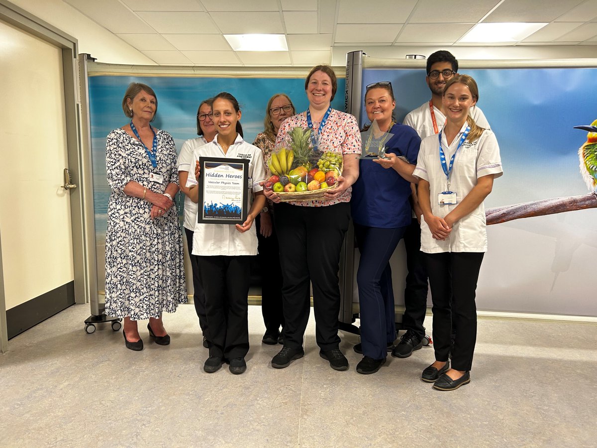 PHU Organisational Development (@phu_od) on Twitter photo Melloney Poole OBE Chair of <a href="/PHU_NHS/">Portsmouth Hospitals University NHST</a> was delighted to present a Hidden Heroes award to the Vascular Physics Team who preformed almost 7000 scans last year. Melloney was impressed by the team’s enthusiasm, putting patients first & the agile working they demonstrate <a href="/Adam_Haycox/">Adam Haycox</a> Melloney Poole OBE Chair of <a href="/PHU_NHS/">Portsmouth Hospitals University NHST</a> was delighted to present a Hidden Heroes award to the Vascular Physics Team who preformed almost 7000 scans last year. Melloney was impressed by the team’s enthusiasm, putting patients first & the agile working they demonstrate <a href="/Adam_Haycox/">Adam Haycox</a>