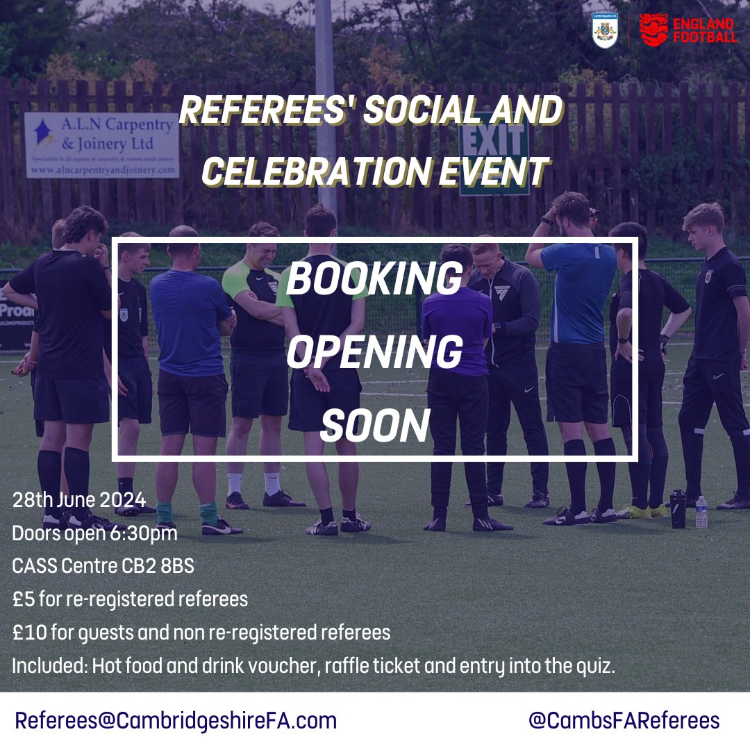 Cambs FA Referees (@CambsFAReferees) on Twitter photo 2024-05-22 15:13:00