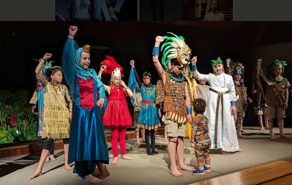 This was lovely to read especially the mention of the Mayan hummingbird legend which my 5th grade daughter's class wrote and performed a musical 'The Hummingbird King' about this year. (The Hummingbird King is the little guy with his back to the audience.)