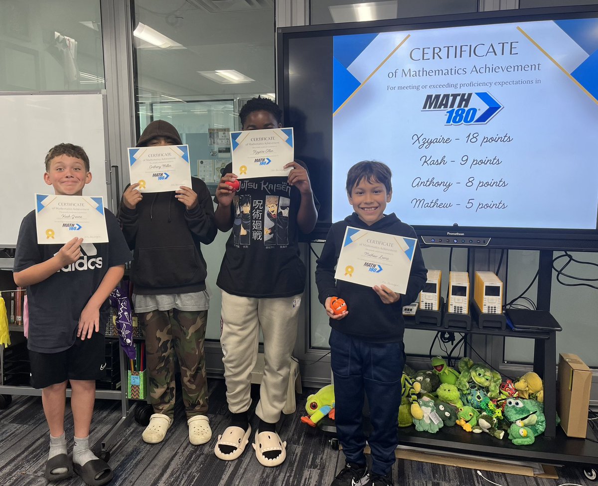 walker_leisd's tweet photo. Mrs. Ballenger’s 6th graders celebrated all their hard work this year with a special ice cream party! 🎉🍦 They also received awards for their outstanding performance and growth on Math 180. Great job, everyone! 😊 #ProudTeacher #Math180 #StudentSuccess https://t.co/KIwn9Vd2h0