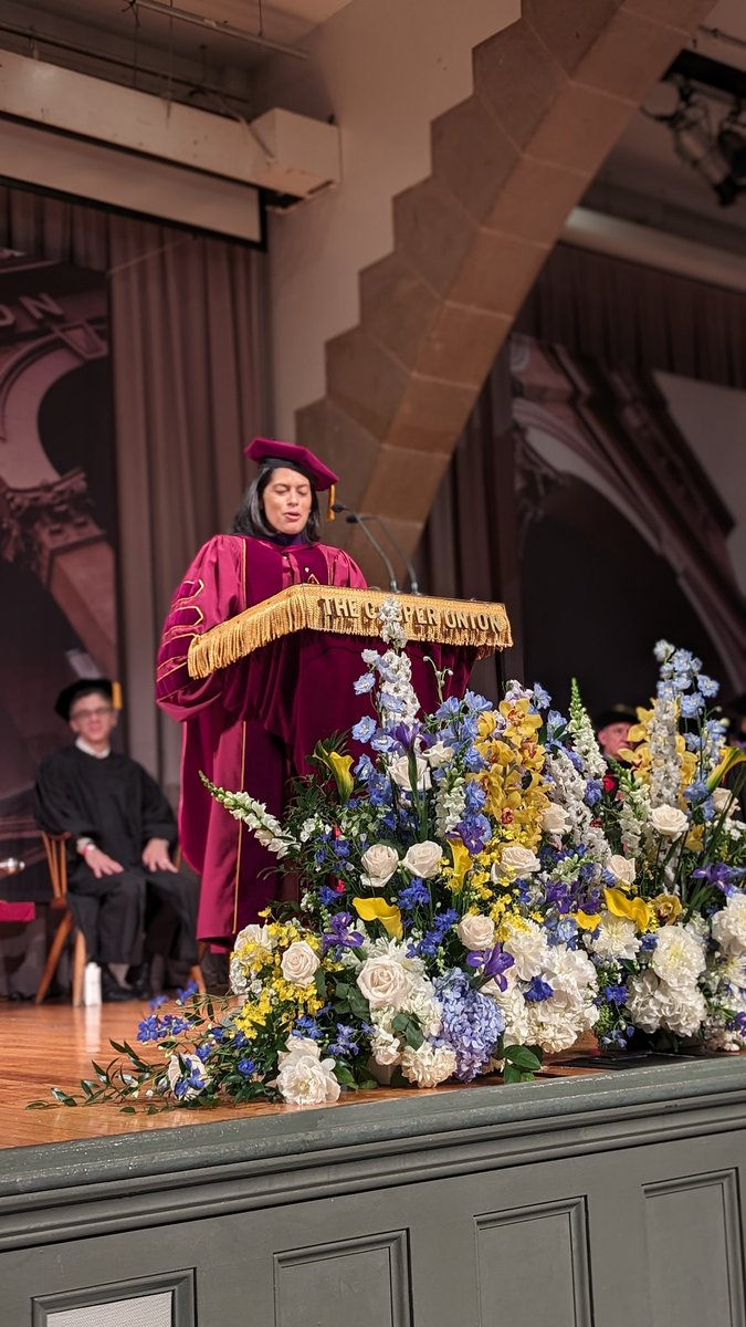 President Laura Sparks: Class of 2024: Now is your time to go forth with care and ambition. Together, you will demonstrate that a better world is possible. And you will lead others on the path that lies ahead.
