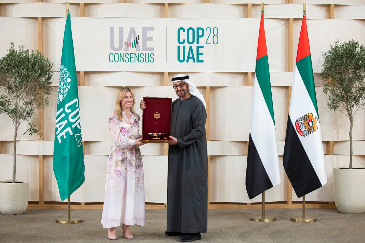UAE President His Highness Sheikh Mohamed bin Zayed Al Nahyan, bestowed the First Class Order of Zayed II to global dignitaries for their collaborative efforts and key role at COP28, including the historic UAE Consensus. The recipients were: - Fatih Birol, Executive Director