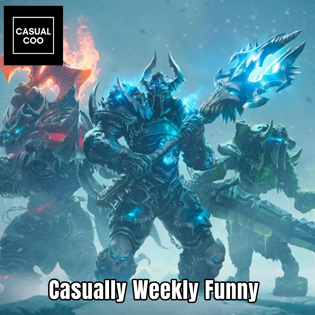Casual Weekly Funny: Why do Death Knights hate the Dentist?

🤣🤣 Because they prevent death and tooth decay. 🤣🤣

#badjoke #WoWhumor #joke #jokeoftheday #funny #forthecasual #worldofwarcraft