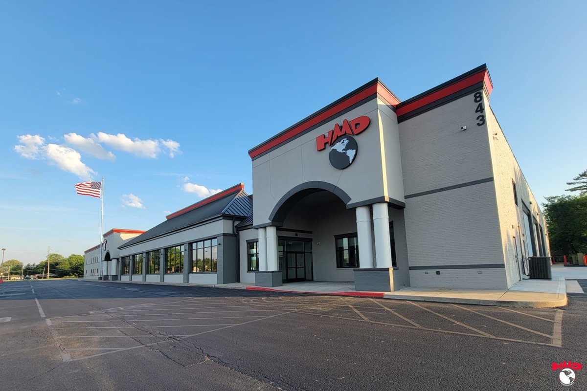 Tomorrow is the day! Don't miss the Grand Opening of the new HMD Motorsports Headquarters! 🕙 10:00 AM - 1:00 PM 📍 843 E Main Street, Brownsburg, IN 46112 #HMDMotorsports / #INDYNXT / #INDYCAR / @indycar / @indynxt / @townofbrownsburg