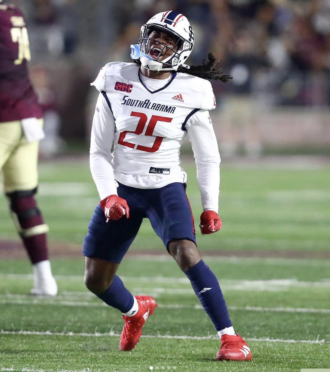 The current expectation is that ex-South Alabama standout linebacker Khalil Jacobs is going to end up at Missouri, sources tell @247Sports. Jacobs, who also visited Alabama, Auburn and Ole Miss, had 56 tackles, 8.5 tackles for loss, three sacks & three forced fumbles last year.