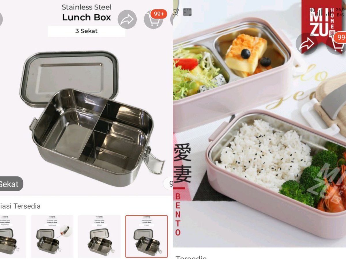 Fess mau mulai biasain bawa bekal ke kantor. Kira-kira lunch box yang gak berat dan makan tempat yg kiri apa kanan? Pengen sat set dan gizi terpenuhi