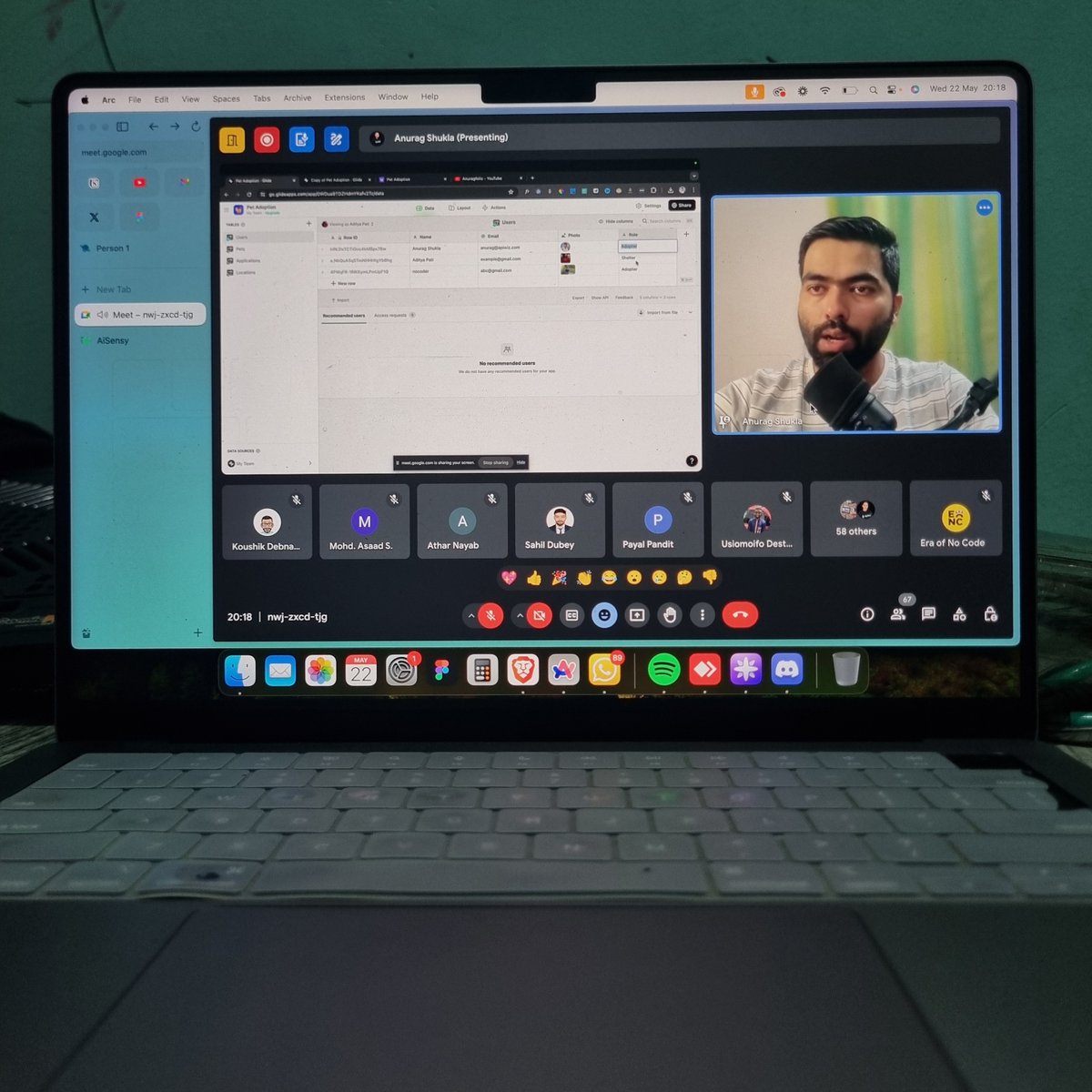 urperfectdude's tweet photo. Recently we successfully hosted @glideapps online masterclass at #NoCode30, an initiative by @eraofnocode https://t.co/I3k2e6zOw5