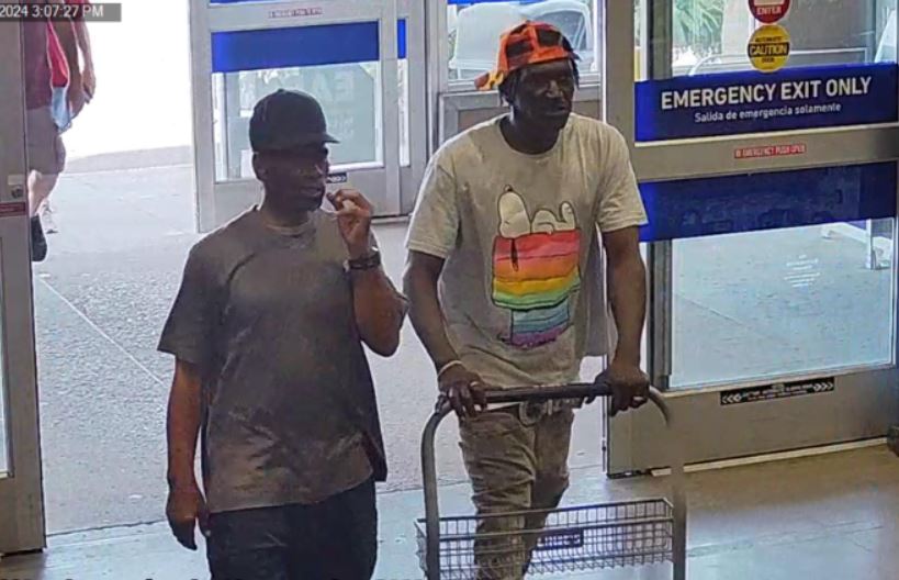 These two individuals went into the Lowes near I-240/Santa Fe and took over $1K in merchandise, then left without paying. If you know who they are, contact Crime Stoppers. Your tip could lead to a cash reward! 405.235.7300/www.okccrimetips.com. Case # 24-36243