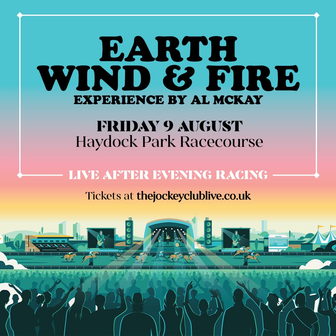 Check out what's on at @haydockraces this summer!🌞 Party to Ibiza classics with @petetong, experience some throwbacks with @Busted or dance the night away with @EarthWindFire! 🎤Get your tickets now and join in the fun. bit.ly/4dCyCSF