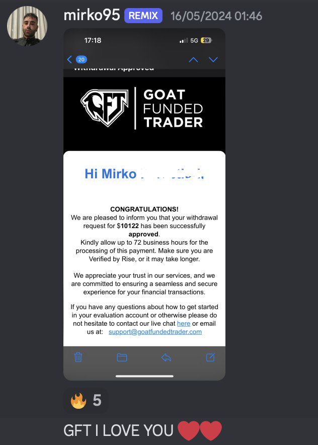 Congratulations Mirko for your +$10k Payout 💸🐐